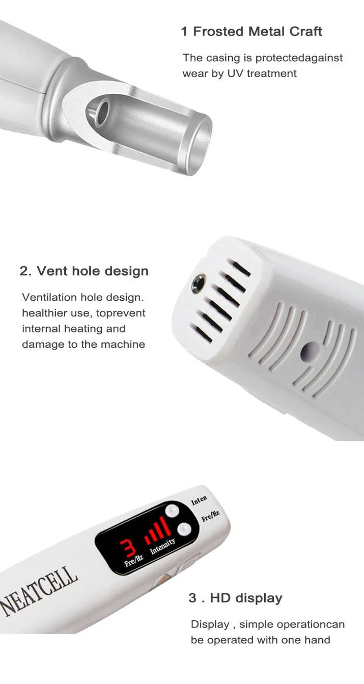 Picosecond Laser Pointer for Mole Removal  Dark Spot Removal Pen Tattoo Acne Skin Pigment Portable Removal Machine Beauty Device