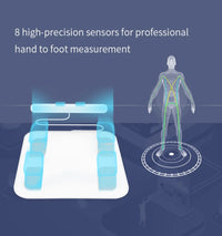 Fitdays Smart 8 Electrodes Body Fat Weight Scale, Human Bioimpedance Scale, Body Composition Scale